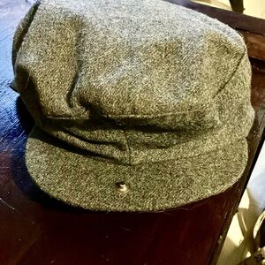 Men's Classic Gray Newsboy Cap